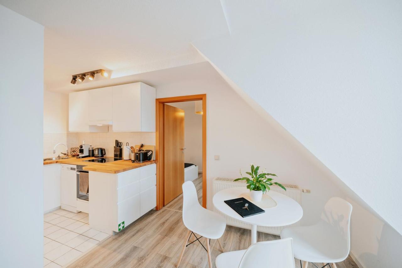 Bliss Place - Serviced Apartment - Arbeitsplatz, Zentral, Kueche, Waschmaschine, Smarttv มัคเดอบวร์ก ภายนอก รูปภาพ
